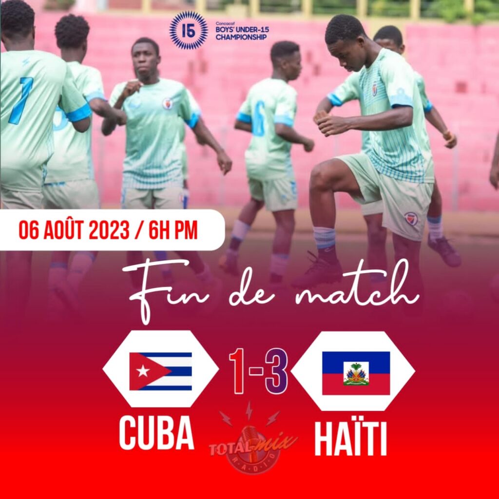 FOOT / CONCACAF CHAMPIONSHIP U15 PRÉCIEUX SUCCÈS DES PETITS