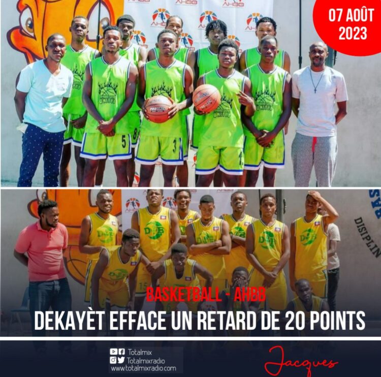 BASKETBALL-AHBB / LES DEUX FINALISTES SONT CONNUES