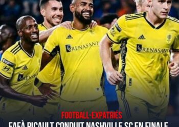 FOOT-EXPATRIÉS / LEAGUES CUP : FAFÀ PICAULT CONDUIT NASHVILLE SC EN FINALE