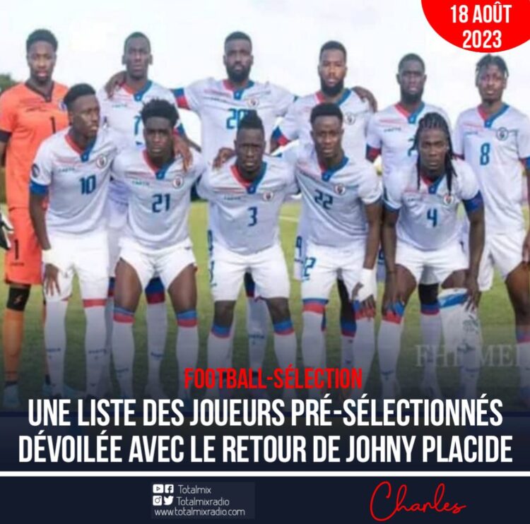FOOT – LDN CONCACAF : 25 JOUEURS PRÉ-SÉLECTIONNÉS, PLACIDE ET ROBERTO LOUIMA CONVOQUÉS