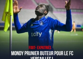 FOOT- EXPATRIÉS : MONDY PRUNIER BUTEUR POUR LE FC VERSAILLES !