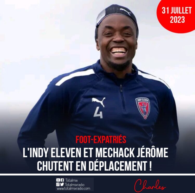 FOOT- EXPATRIÉS : L’INDY ELEVEN ET MECHACK JÉRÔME ONT CHUTÉ EN DÉPLACEMENT !
