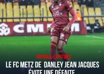 FOOT-EXPATRIÉS : LE FC METZ DE DANLEY JEAN JACQUES ÉVITE UNE DÉFAITE