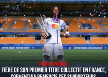 FOOT-EXPATRIÉES / TROPHÉE DES CHAMPIONNES : MELCHIE DUMORNAY FIÈRE DE SON COURONNEMENT