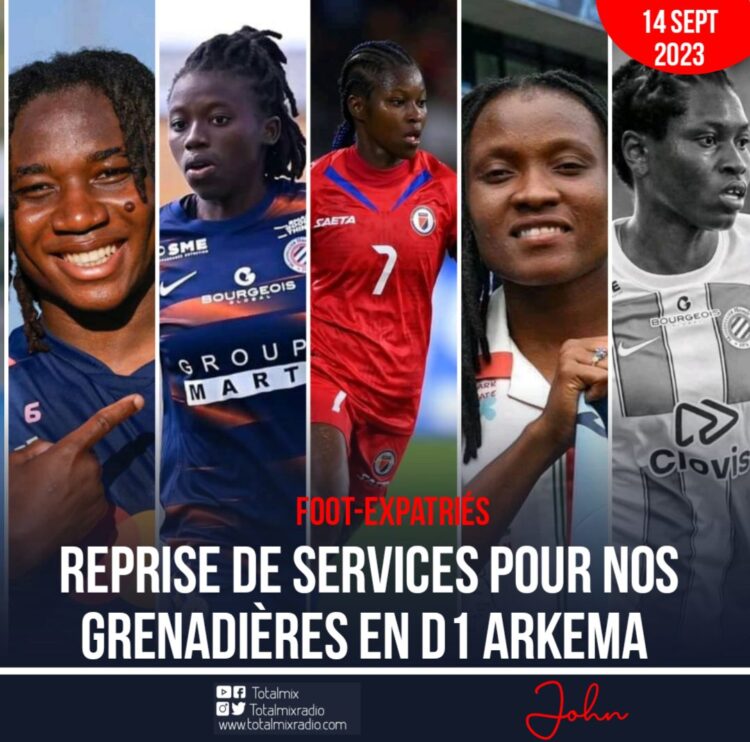 FOOT-EXPATRIÉES : REPRISE DE SERVICES POUR NOS GRENADIÈRES EN D1 ARKEMA