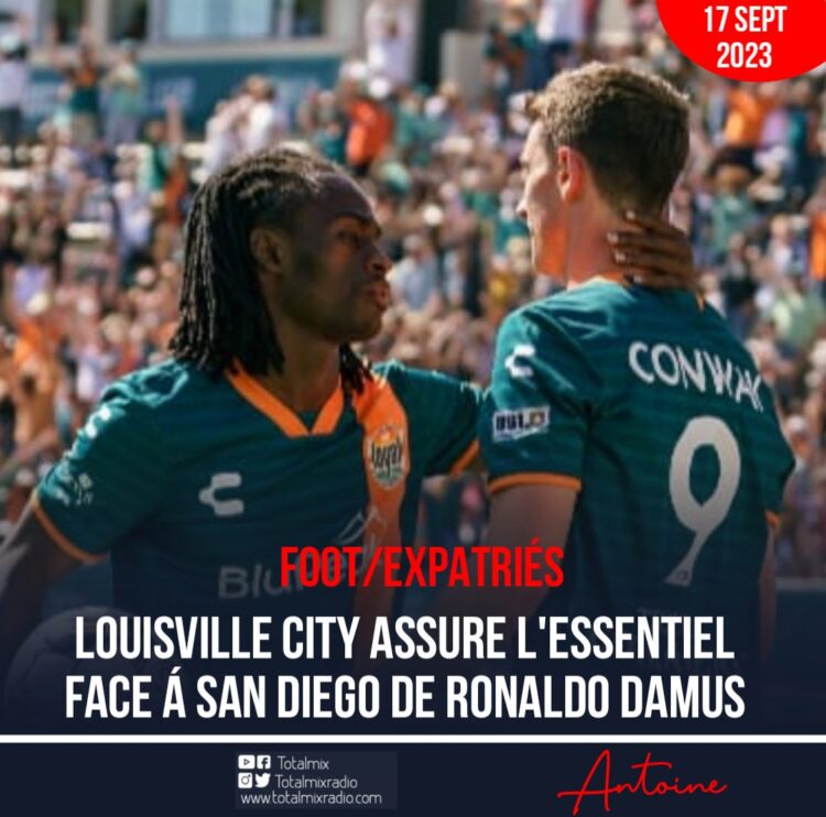 FOOT/EXPATRIÉS : SERVICE MINIMUM POUR LOUISVILLE CITY FACE À SAN DIEGO DE DAMUS