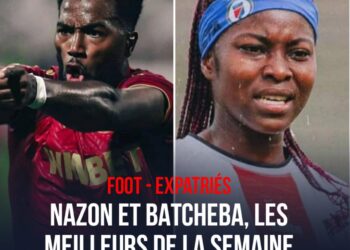 FOOT-EXPATRIÉS : NAZON ET BATCHEBA LES MEILLEURS DE LA SEMAINE