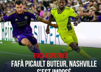 FOOT-EXPATRIÉS : FAFÀ PICAULT BUTEUR, NASHVILLE SC S’IMPOSE FACILEMENT