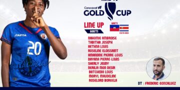 FOOT – LDN-F CONCACAF : AMANDINE TITULAIRE, ROSELORD DANS L&rsquo;ENTREJEU, LE ONZE D&rsquo;HAÏTI EST CONNU