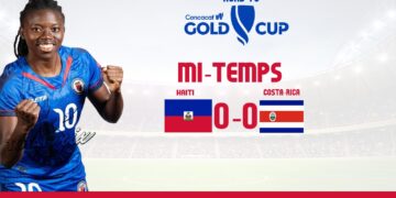 FOOT LDN-F CONCACAF : MANQUEMENT DANS LA ZONE DE FINITION, HAÏTI TARDE À PRENDRE L&rsquo;AVANCE