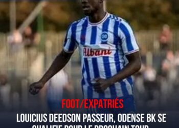 FOOT- EXPATRIÉS : LOUICIUS DEEDSON PASSEUR, ODENSE BK SE QUALIFIE POUR LE PROCHAIN TOUR