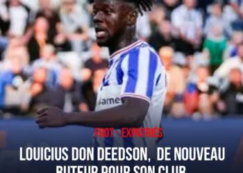 FOOT – EXPATRIÉS : LOUICIUS DON DEEDSON, DE NOUVEAU BUTEUR POUR SON CLUB