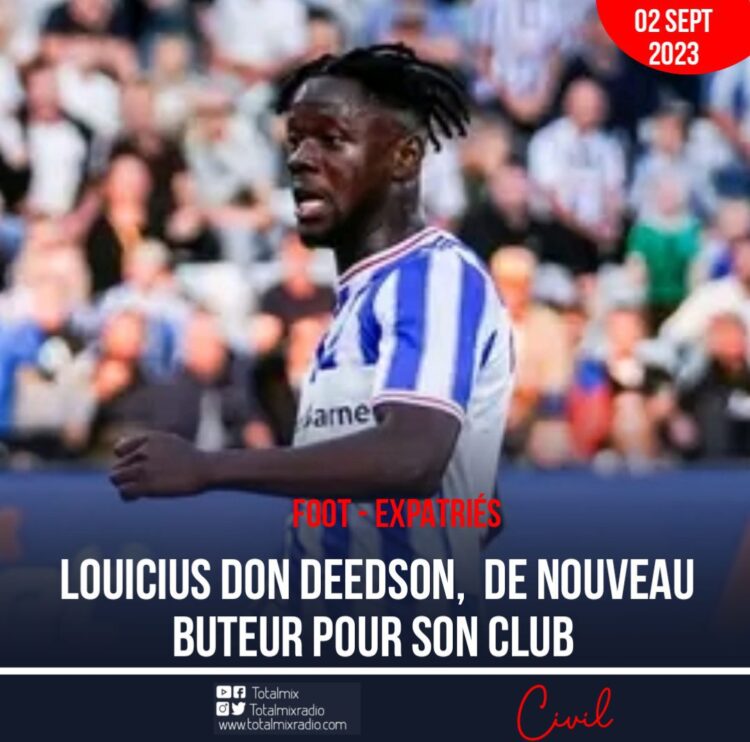 FOOT – EXPATRIÉS : LOUICIUS DON DEEDSON, DE NOUVEAU BUTEUR POUR SON CLUB