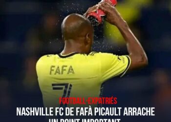 FOOT- EXPATRIÉS : NASHVILLE FC DE FAFÀ PICAULT ARRACHE UN POINT IMPORTANT