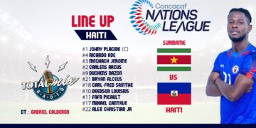 FOOT/LDN CONCACAF : LE ONZE DE DÉPART POUR AFFRONTER LE SURINAME DÉVOILÉ