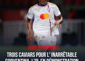 FOOT- EXPATRIÉES : TROIS CAVIARS POUR L&rsquo;INARRÊTABLE CORVENTINA, L&rsquo;OL EN DÉMONSTRATION