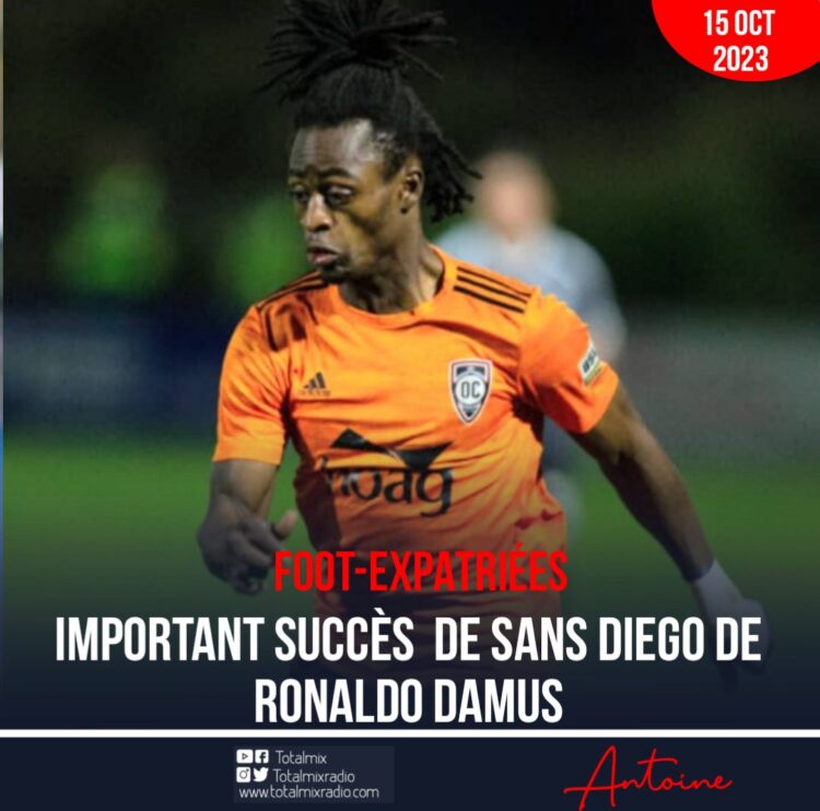FOOT/EXPATRIÉS : RONALDO DAMUS ET SAN DIEGO ENCHAÎNENT
