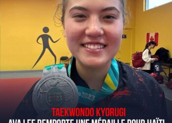 TAEKWONDO KYORUGI : AVA LEE REMPORTE UNE MÉDAILLE POUR HAÏTI