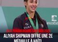 ALIYAH SHIPMAN OFFRE UNE AUTRE MÉDAILLE À HAÏTI AUX JEUX PANAMÉRICAINS