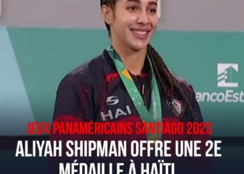 ALIYAH SHIPMAN OFFRE UNE AUTRE MÉDAILLE À HAÏTI AUX JEUX PANAMÉRICAINS