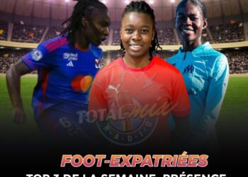 FOOT-EXPATRIÉES : TOP 3 DE LA SEMAINE, PRÉSENCE DE MELCHIE UNE 3E FOIS DE SUITE