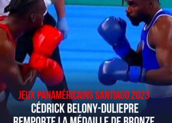 JEUX PANAMÉRICAINS SANTIAGO 2023 : CÉDRICK BELONY-DULIEPRE REMPORTE LA MÉDAILLE DE BRONZE