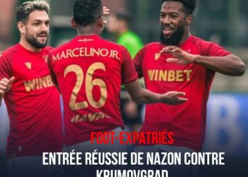 FOOT-EXPATRIÉS : PLACE DE LEADER PRISE PAR LE CSKA SOFIA, DUCKENS NAZON DOUBLE PASSEUR DÉCISIF