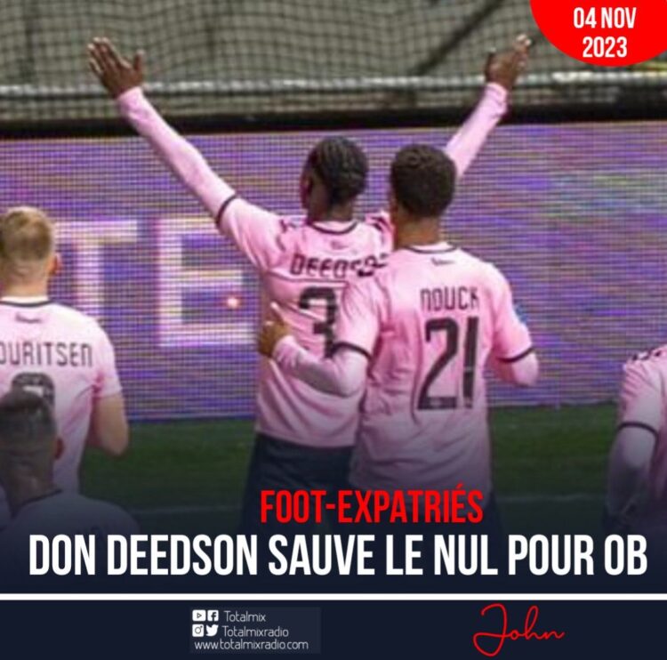 FOOT-EXPATRIÉS : DON DEEDSON SAUVE LE NUL POUR OB
