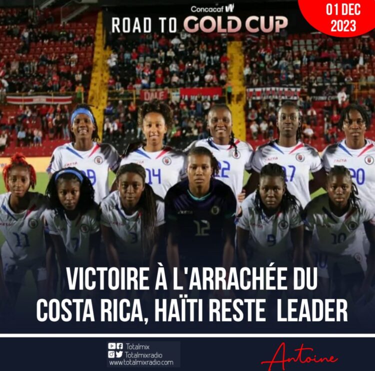 LDN-F CONCACAF : LES GRENADIÈRES ONT CHUTÉ FACE AU COSTA RICA, RÉSULTAT INSATISFAISANT