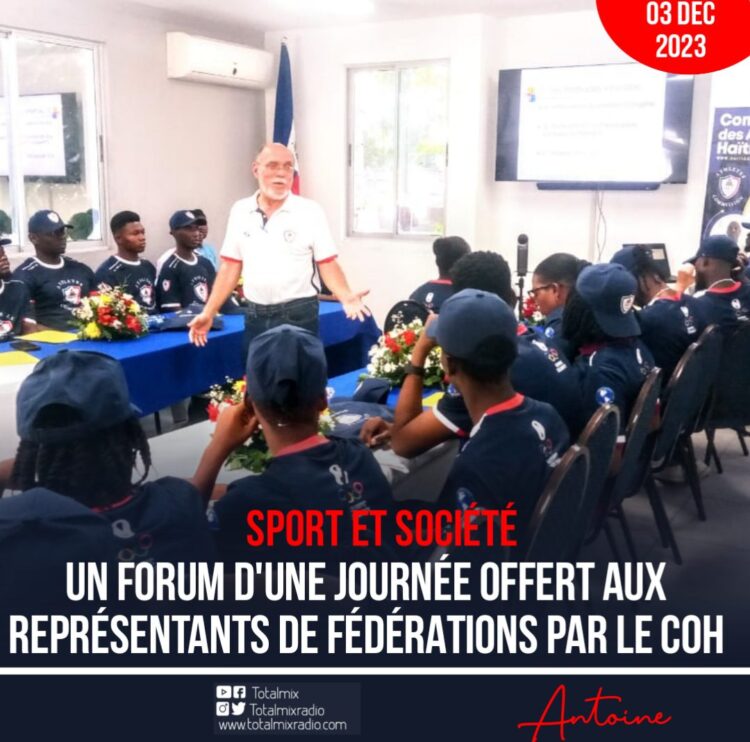 SPORT ET SOCIÉTÉ : SUCCÈS DU FORUM D’ATHLÈTES ORGANISÉ PAR LE COH