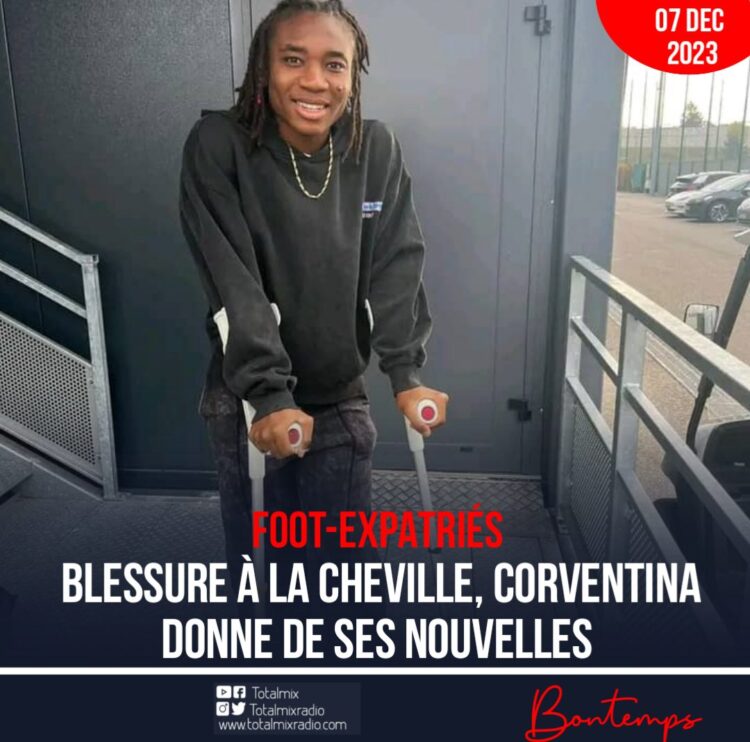 FOOT-EXPATRIÉES : BLESSURE À LA CHEVILLE, CORVENTINA DONNE DE SES NOUVELLES