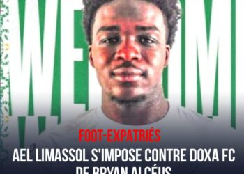 FOOT/ EXPATRIÉS : VICTOIRE D’AEL LIMASSOL, SITUATION TRÈS COMPLIQUÉE POUR DOXA FC dE BRYAN ALCEUS