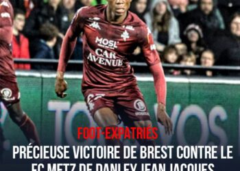 FOOT/EXPATRIÉS : LE FC METZ ET DANLEY JEAN-JACQUES CHUTENT FACE À BREST