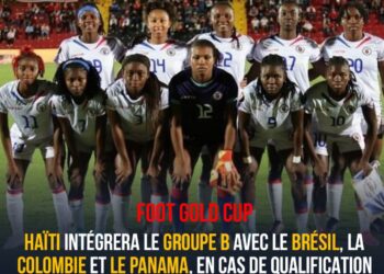 GOLD CUP 2024 :  HAÏTI INTÉGRERA LE GROUPE B AVEC LE BRÉSIL, LA COLOMBIE ET LE PANAMA, EN CAS DE QUALIFICATION