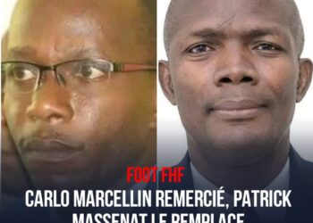 FOOTBALL-ADMINISTRATION : PATRICK MASSENAT, REMPLAÇANT DE CARLO MARCELIN AU SECRÉTARIAT GÉNÉRAL DE LA FHF