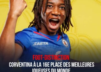 FOOT-DISTINCTION : CORVENTINA AU 16E RANG DES MEILLEURES JOUEUSES MONDIALES