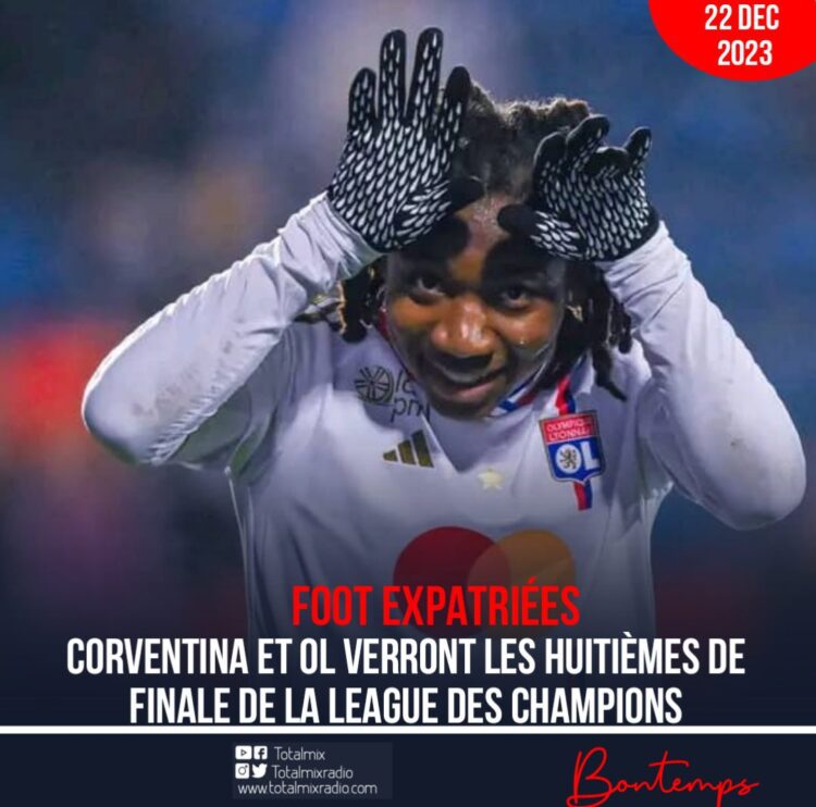 FOOT-EXPATRIÉES / LIGUE DES CHAMPIONS-F : OL ET CORVENTINA PASSENT AU TOUR SUIVANT