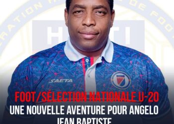 FOOT-SÉLECTION : ANGELO JEAN BAPTISTE PREND À NOUVEAU LES RÊNES DE LA SÉLECTION U-20 MASCULINE
