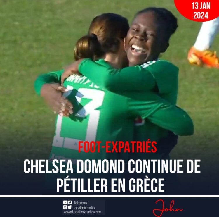 FOOT-EXPATRIÉES : REVERS DE PANATHINAÏKOS, CHELSEA DOMOND DOUBLE BUTEUSE !