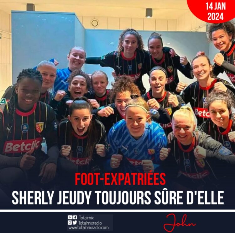 FOOT-EXPATRIÉES : SHERLY JEUDY BUTEUSE EN COUPE DE FRANCE, LES LENSOISES POURSUIVENT LEUR CHEMIN !