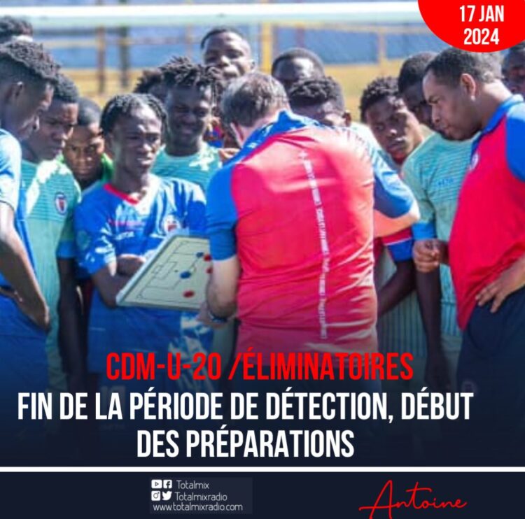 CDM-U-20/ÉLIMINATOIRES : DÉBUT DES PRÉPARATIONS DES JEUNES GRENADIERS SOUS PEU