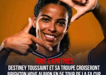 FOOT-EXPATRIÉES / FA CUP : L’ADVERSAIRE DU CERCLE DE DESTINEY TOUSSAINT EST CONNU !