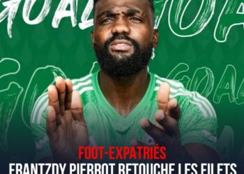 FOOT-EXPATRIÉS : BUTEUR, FRANTZDY PIERROT MÈNE LES VERTS À UN POINT DU LEADER