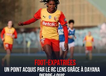 Foot-Expatriées : Dayana Pierre-Louis inscrit son premier but pour l&rsquo;année 2024