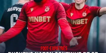 Foot-Expatriés : Duckens Nazon continue de se régaler en amical