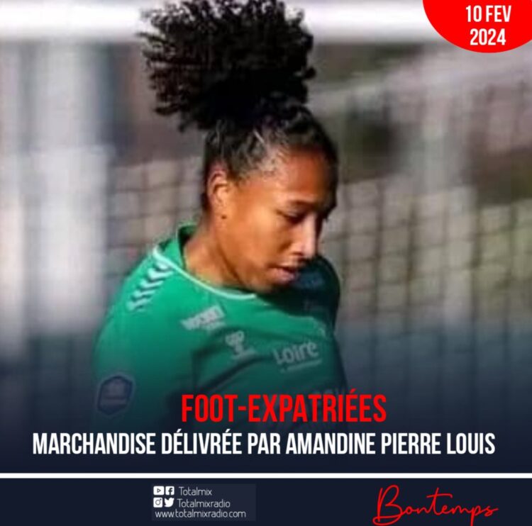 Foot-Expatriées : Amandine Pierre-Louis déterminante pour l’AS Saint-Étienne