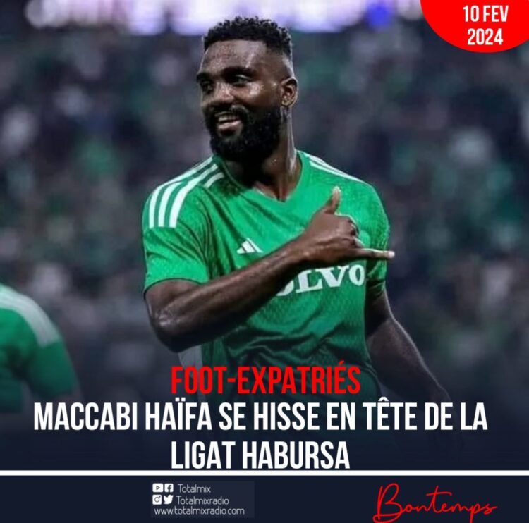 Foot-Expatriés : Maccabi Haïfa de Frantzdy Pierrot, leader du championnat israélien