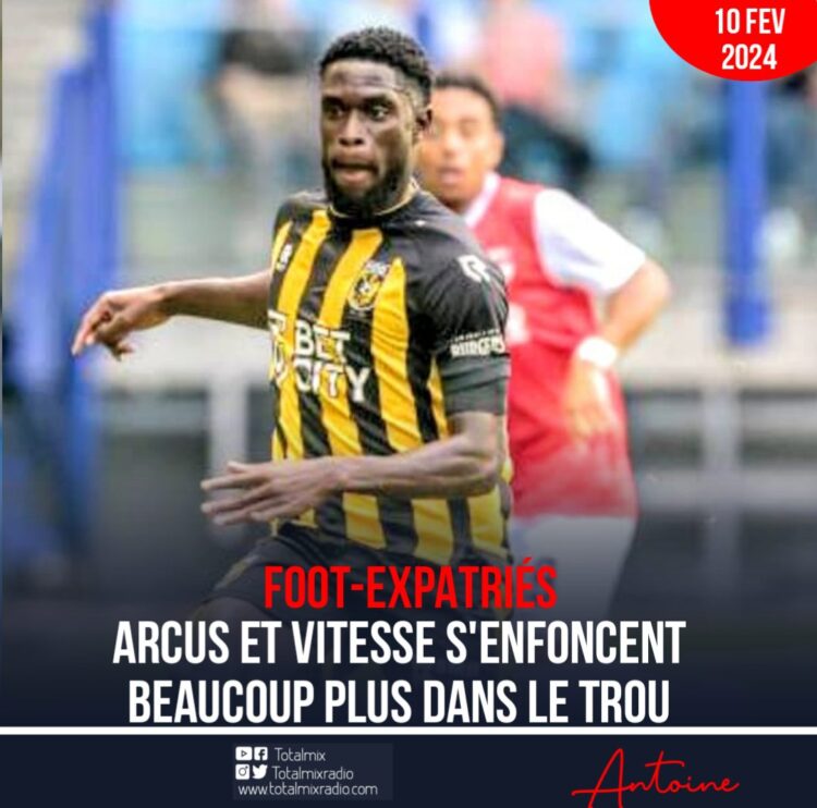 Foot/Expatriés : Vitesse Arnhem s’incline, Arcus passeur décisif