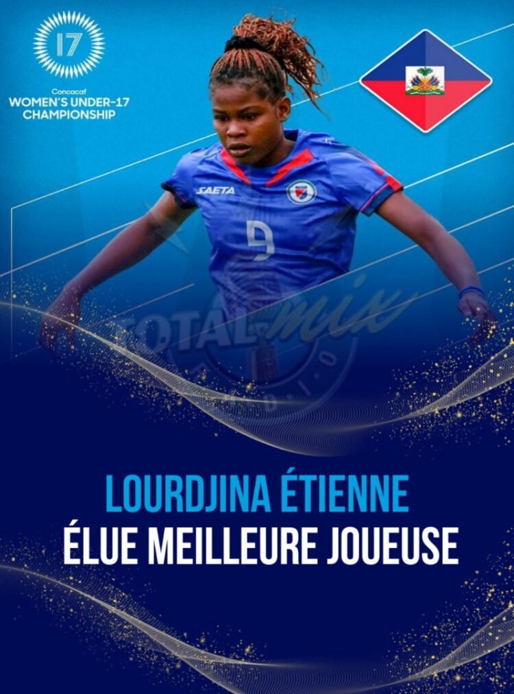 Concacaf Championship U17: Lourdjina Étienne, ballon d’or du tournoi