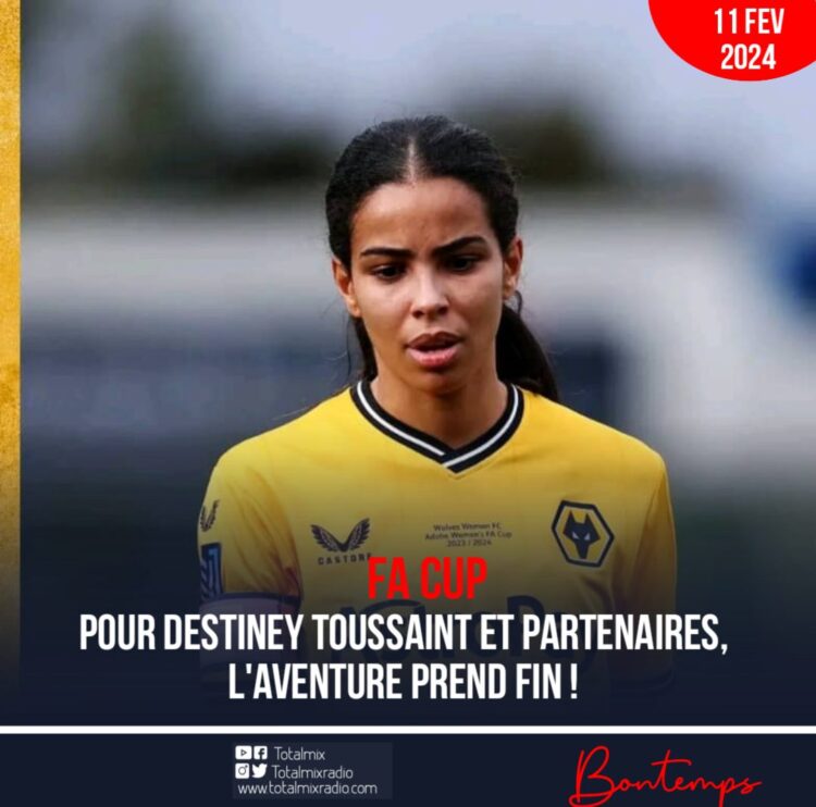 Foot-Expatriées / FA Cup : Clap de fin pour Wolverhampton de Destiney Toussaint